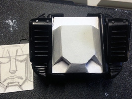 sideswipe jumbo machinder transformer 26 inch custom face