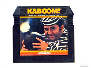 Atari 5200 Kaboom! Game Cartridge