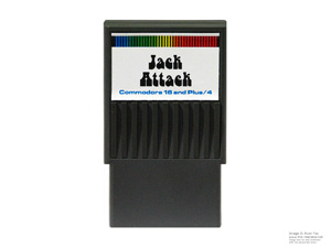 Commodore 16 and Plus/4 Jack Attack Game Cartridge