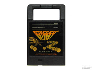 Magnavox Odyssey 2 Pocket Billiards Game Cartridge