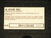 Atari 2600 VCS 4 Switch Darth Vader Rev 6 Serial Number
