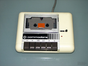 Commodore 1530 C2N Datassette Orange Label Version
