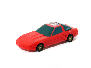Androform Car 77 by Blue Box Toys in Red Sports Car Mode