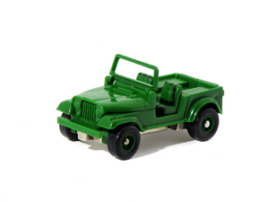 Mini Androform Military Truck by Blue-Box Toys in Jeep Mode