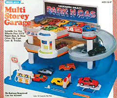 Modern Multi Park N Gas Blue Box Toys 1987