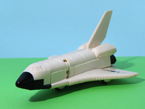 Space Shuttle Androform in Space Craft Mode