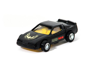 Convertors Bird with Yellow Seats in Trans-Am Firebird Mode