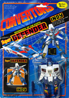 Convertors Super Defender Indy on Card