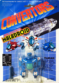 Convertors Mooriah / Blue SD Valkyrie VF-1S Max Typel in on Card