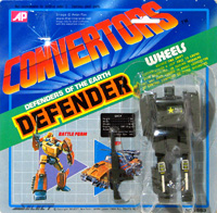 Convertors Wheels Army Green Version on Card