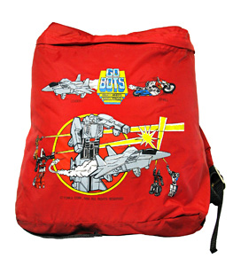 Gobots Red Fabric Backpack