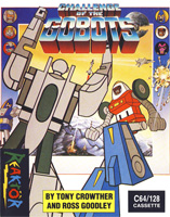 Challenge of the Gobots Commodore 64 Computer Game Tape Box