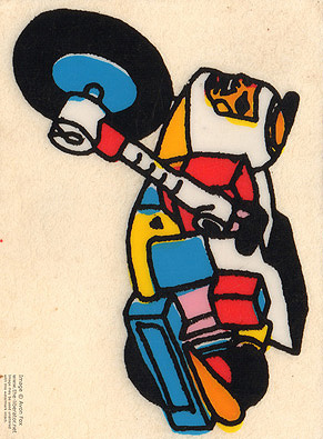 Cy-Kill Gobots Argentina Sticker