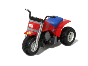 Winchers Honda ATC Machine Men Robo Machine Zenmai Kahen Winch Robo in Red 200X Trike Mode