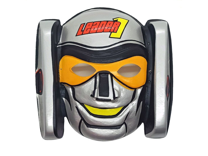 Leader-1 Gobots mask by Plastirama from Argentina