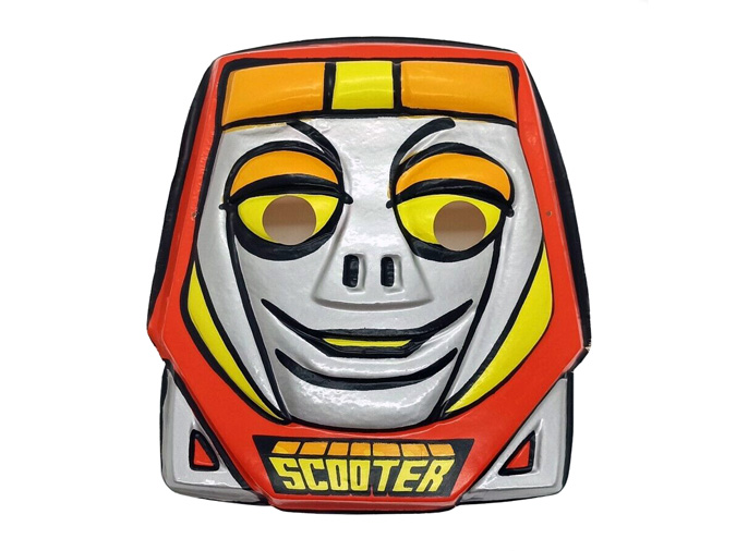 Scooter Gobots mask by Plastirama from Argentina