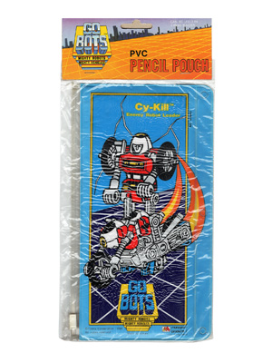 Gobots PVC Cy-Kill Pencil Case