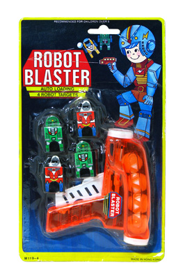 Robot Blaster Gobots Ball Pistol Gun