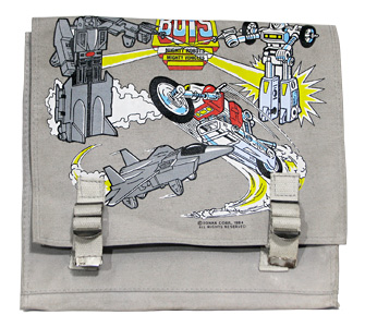 Gobots Grey School Bag Canadian Release