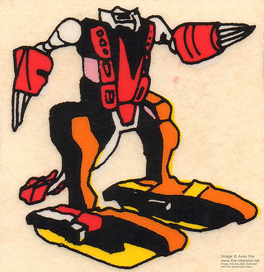 Scorp Gobots Argentina Sticker