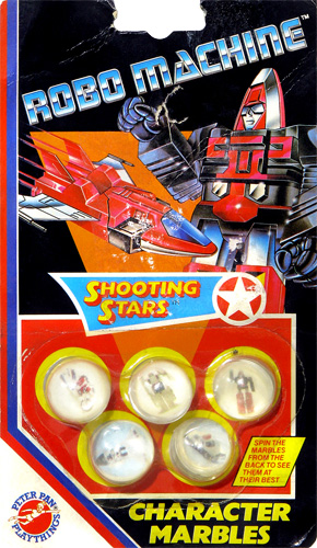 Shooting Stars Robo Machine Character Marbles