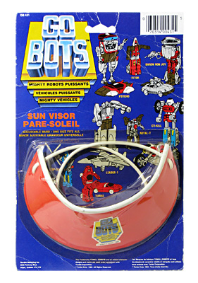 Gobots Sun Visor by Gordy International Canadian Release