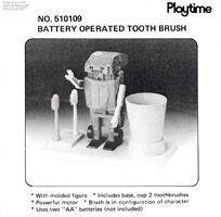 Instructions for Gobots Electric Toothbrush