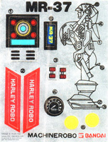 Sticker Sheet for Robo Machine Night Ranger