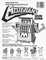 Instructions for Major Repair Mysterians