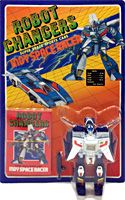 Indy Space Racer Robot Changers on Card