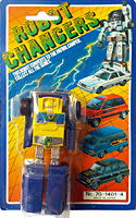 Patrol Camper Robot Changers on Card