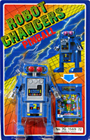 Pinball Robot Changes on Card