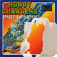 Cardback for Space Fighting Tank Robot Changers