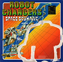 Cardback for Space Skyhawk Robot Changers