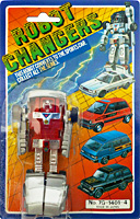 Sports Robot Changers on Card