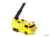 Zybots Flame Fighter in Yellow Fire Engine Mode