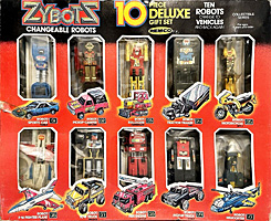 Zybots Changeable Robots 10 Piece Deluxe Gift Set