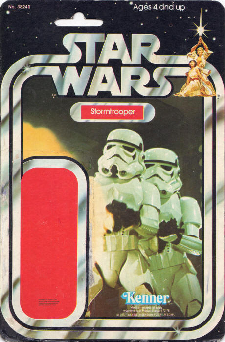 Stormtrooper sw21b 21 Back Backing Card / Cardback