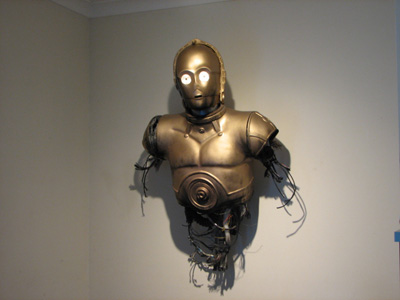 C-3PO Life Size Bust Complete 2