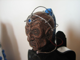 Doctor Who Genesis Davros Remote Control RC 12 Inch Head Details