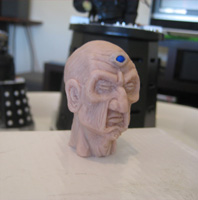 Doctor Who Genesis Davros Remote Control RC 12 Inch Head Sculpt