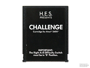 Atari 2600 Challenge HES Game Cartridge PAL