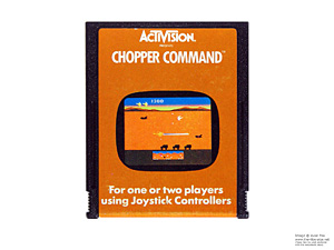 Atari 2600 Chopper Command HES Game Cartridge PAL