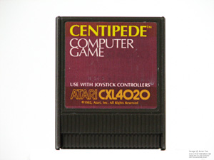Atari 400 800 and 1200 Centipede Game Cartridge
