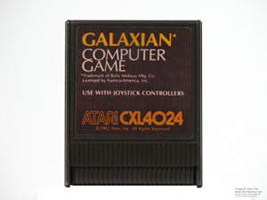 Atari 400 800 and 1200 Galaxian Game Cartridge