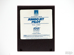Atari 400 800 and 1200 Jumbo Jet Pilot Game Cartridge