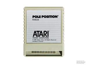 Atari 400 800 and 1200 Pole Position Game Cartridge