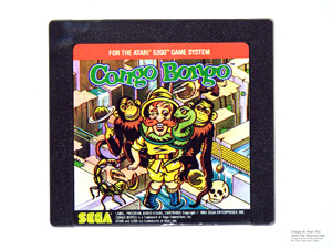 Atari 5200 Congo Bongo Game Cartridge