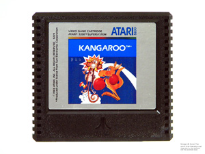 Atari 5200 Kangaroo Game Cartridge