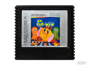 Atari 5200 MS PAC-MAN Game Cartridge